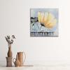 Canvas print, Flower with chalice to the right