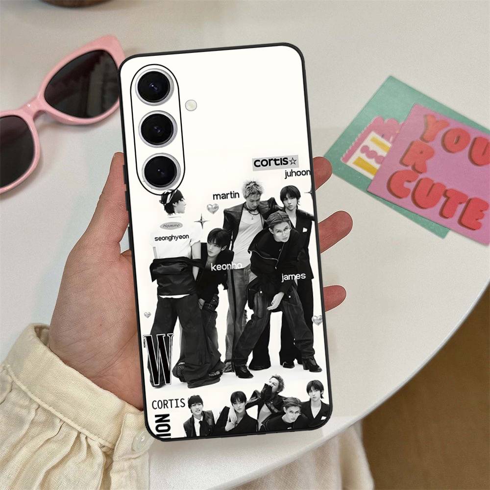 Горячий Kpop C-CORTIS Чехол для телефона для Samsung S 24 Fe 25 Ultra Plus 20 Lite 21 30 22 23 24 22 Ultra 5G Fundas