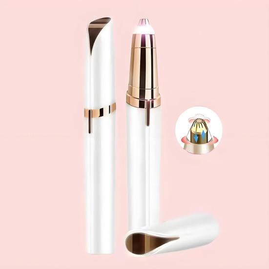 Триммер для бровей для женщин, безболезненное удаление волос на лице, перезаряжаемый точный формирователь бровей, инструменты для ухода за волосами на лице, губах, теле и ногах