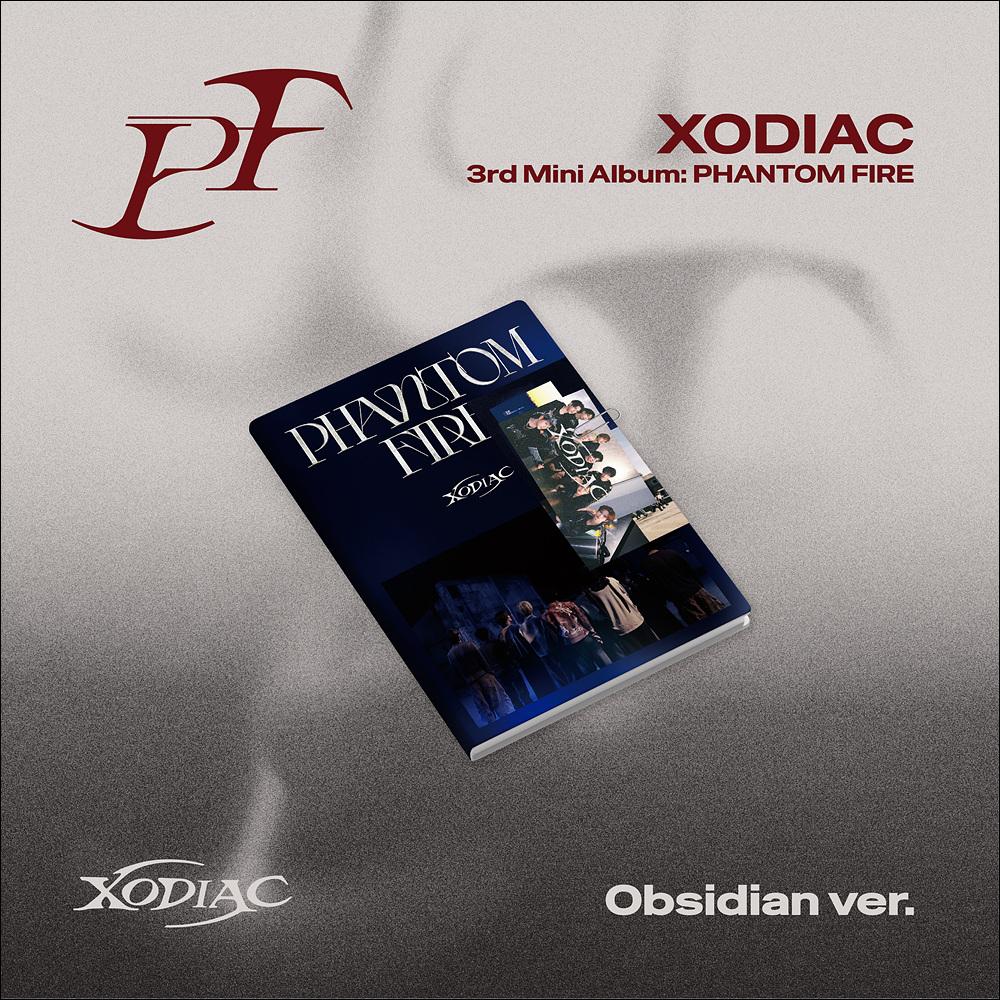 XODIAC 3-й мини-альбом PHANTOM FIRE(Пепельный Вер. / Обсидиан Вер.) + Бесплатный подарок