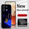 Chill Guy Dog Fashion Hip-hop Pattern Phone Case For Redmi Note 14 13 12 11 Pro Plus S 5G 14C A3 Soft Black Phone Cover