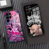 B-Чехол для телефона Bring Me The Horizon для Samsung S26 S25 Plus S20 S20 Plus S22 Ultra S23 FE S21 Plus S21 Ultra Стеклянная крышка