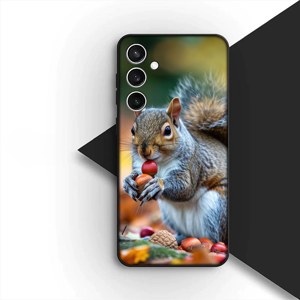 Sika deer Squirrel Silicone Cover for Xiaomi Poco C75 C65 C85 X7 X6 M8 F7 F8 Ultra F6 Pro 5G Mi Coque Phone Case