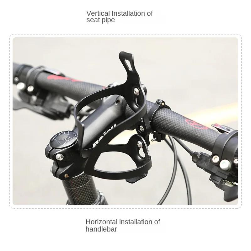 Bicycle Bottle Cage Conversion Aluminum Alloy Rack Hanging MTB Bike Kettle Bracket Adapter Water Cup Holder Cycling Accessories