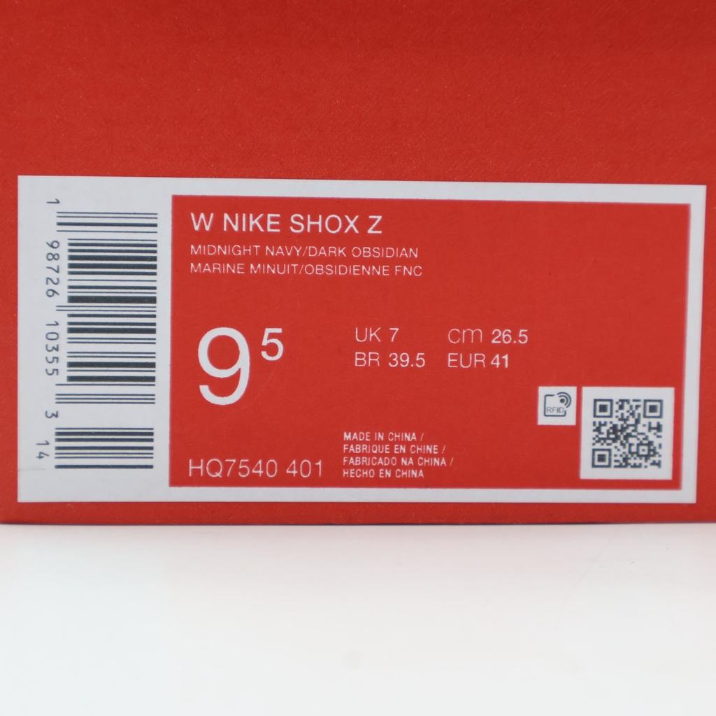 HQ7540-401 Nike Shox Z Полуночный синий Металлический серебристый (Женский)
