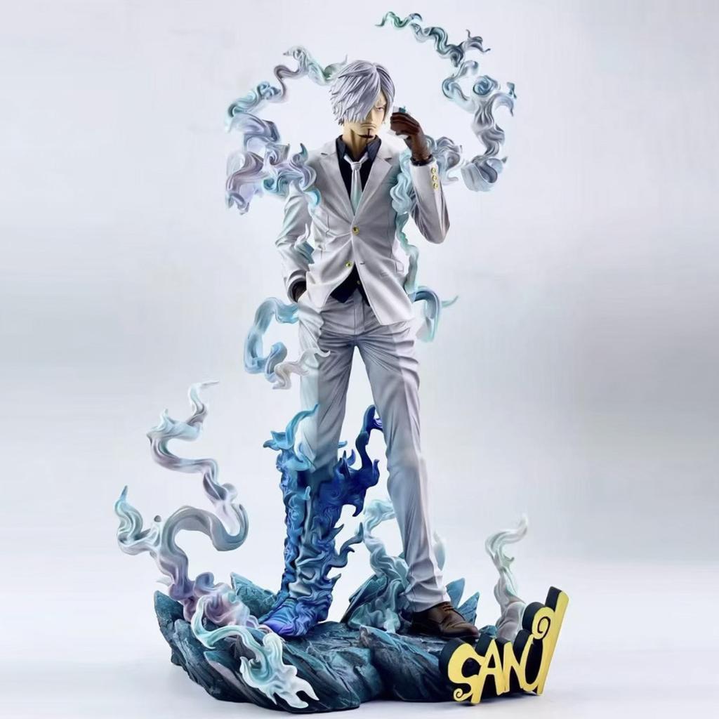 Статуэтка аниме One Piece Статуя Пирата Соломенной Шляпы Фигурка Gk Санджи Зоро Луффи Популярный Мультяшный Персонаж Статуэтка Подарок-Сюрприз