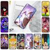 JW53 Anime Dragon Ball Black Soft Case for iPhone 16 15 Plus 14 13 Pro 8 SE XR XS Max P30 Nova 5T Y5P Y6 Y7 Y8P Y9 Realme C30 C33 C31 VIVO Y36 V27