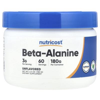 Бета-Аланин, Без вкуса, 180 г (6.4 унции)