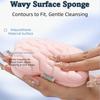 1 шт. Отшелушивающая сетка-мочалка для душа, очищающая, пенообразующая, мешочек, утолщенная, для создания пены для купания, для мытья тела