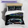 3pcs Duvet Cover Set (1*Duvet Cover + 2*Pillowcase, Without Core), NFL Print Bedding Set, Bedroom Decor, All‑Season, Birthday Gift