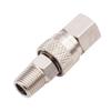 Quick Disconnect 1/8 NPT Male & Female Connector Set for 8mm Air Lines
