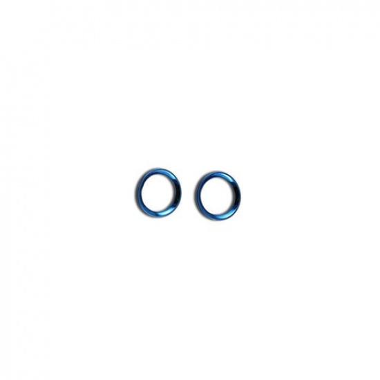 For Mazda CX-5 CX5 2017-2024 Blue Titanium A Pillar Speaker Frame Cover Trim 2X