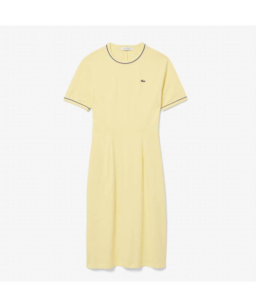 Lacoste Women'S Essentials Fit 'N Flare T-Shirt Dress Ef9988-55G K3A
