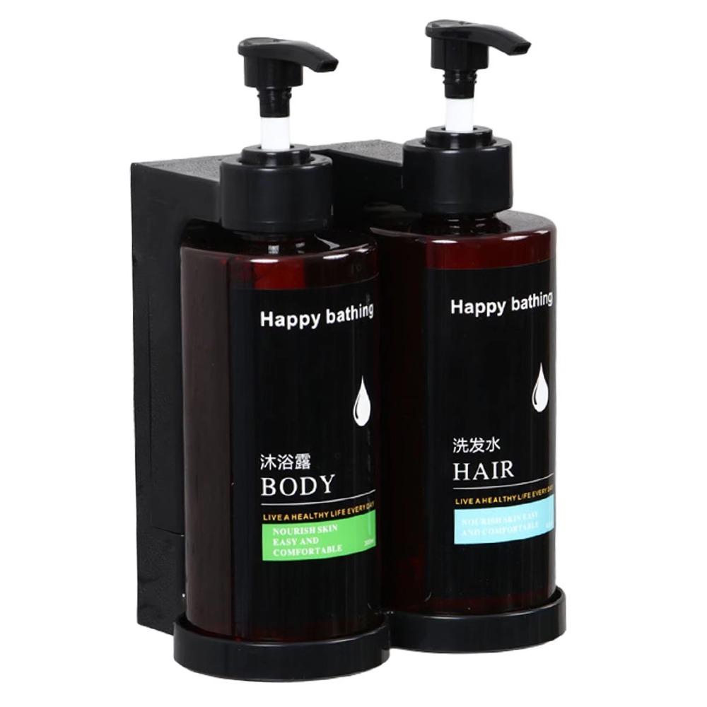 Удобные настенные ручные дозаторы мыла Без сверления Прозрачная пустая бутылка с помпой Замок Большая емкость Банка для антисептика для рук Туалет