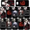 Чехол для телефона Samsung Galaxy S25 S24 S23 iPhone 16 15 Xiaomi Redmi Note 14 13 12 16E 11 Pro Max OPPO Moto Huawei Cartoon Tokyo Ghoul Ken Kaneki Cover