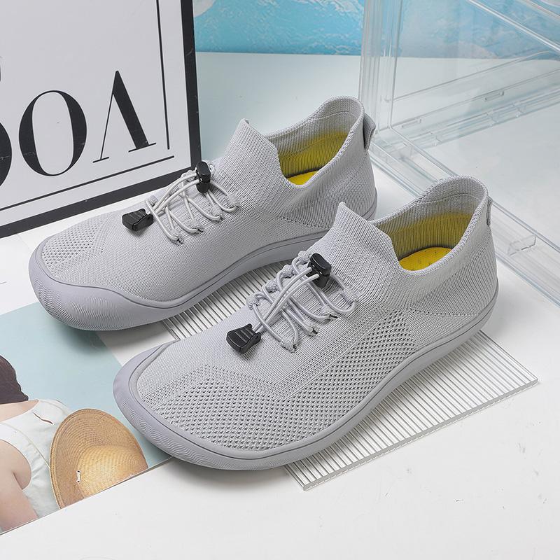 New Unisex Wider Shoes Breathable Mesh Men Barefoot Wide-toed Shoes Brand Flats Soft Zero Drop Sole Wider Toe Sneakes Large Size