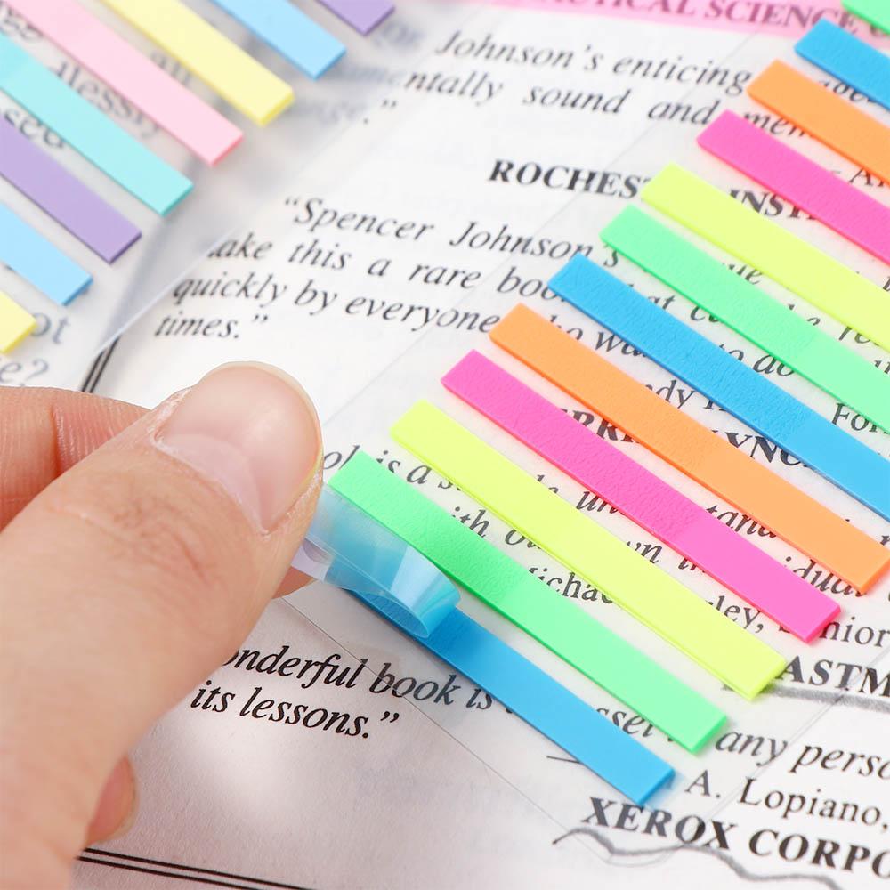 Fluorescent Page Marker Index Tabs Flags Reading Highlight Sticker Stickers Index Sticky Notes