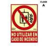 Normaluz-Normaluz Poster Do Not Use In Case of Fire PVC (21x30cm)