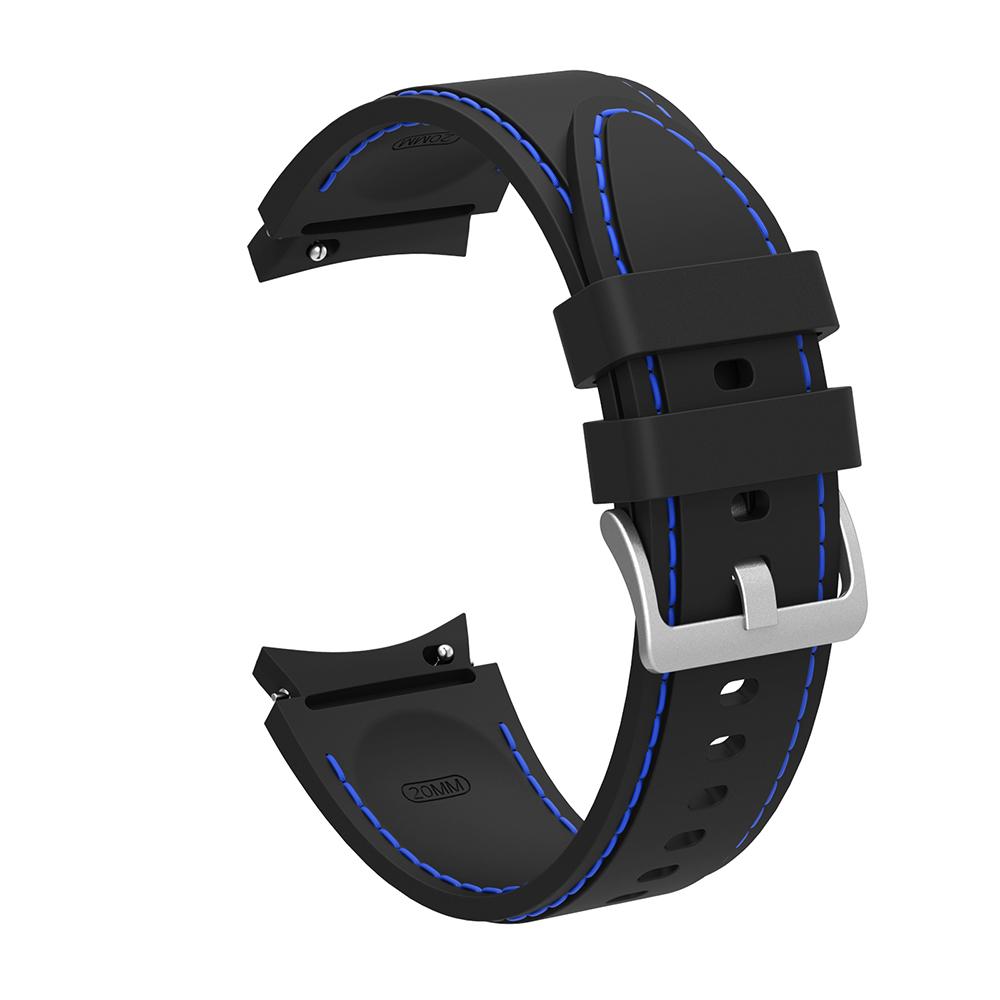 For Samsung Galaxy Watch 4 Classic 42mm 46mm Silicone Watch Band Strap for Samsung Galaxy Watch 4 40mm 44mm