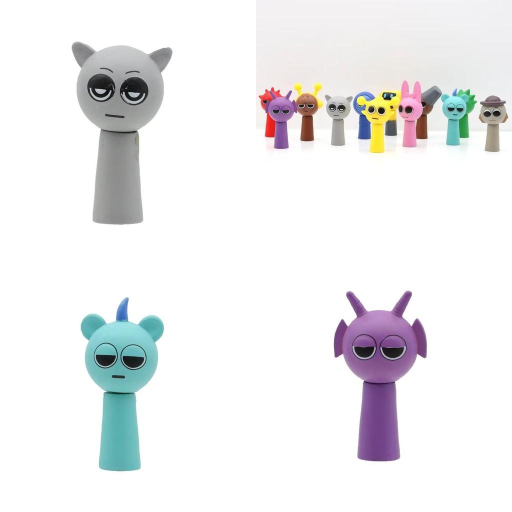 Милые ПВХ фигурки ритм-бокса, игровые коллекционные предметы для украшения торта и демонстрации