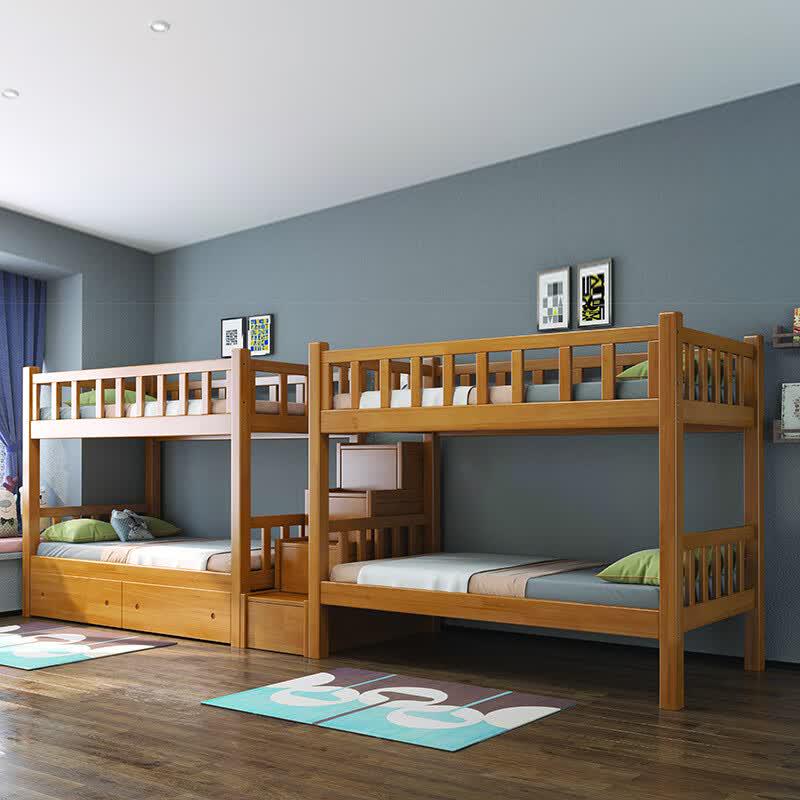 Solid Wood Bunk Bed