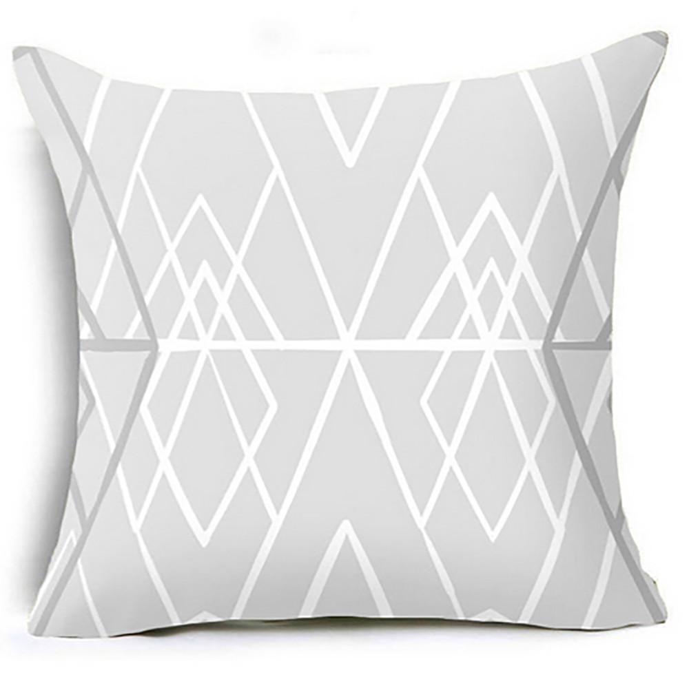 Geometric Pillow Case Waist Cushion Cover Sofa Home Decor