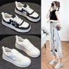 New Spring Thick-Soled Women's Breathable All-Match White Shoes Casual Super Popular INS Sports Board Shoes