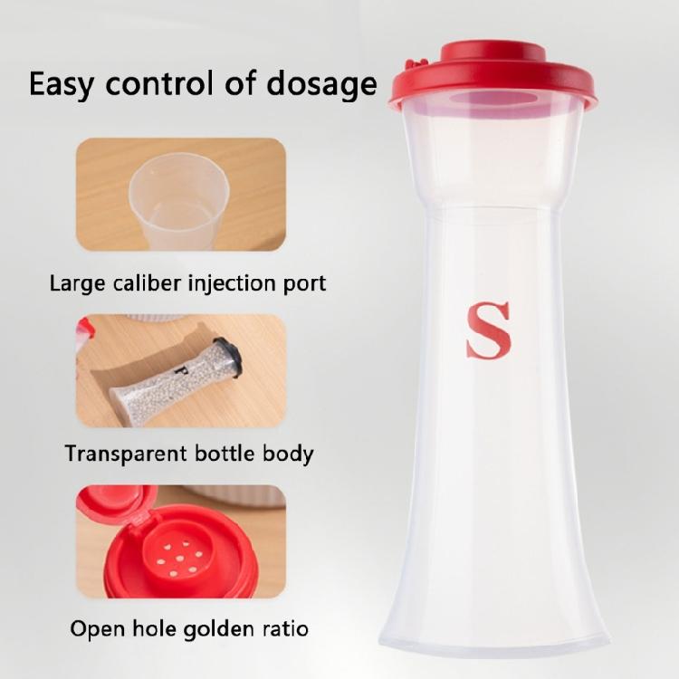 2 шт. Компактные пластиковые баночки для специй, соли, сахара и перца, портативный дозатор для приправ, кухонный инструмент.