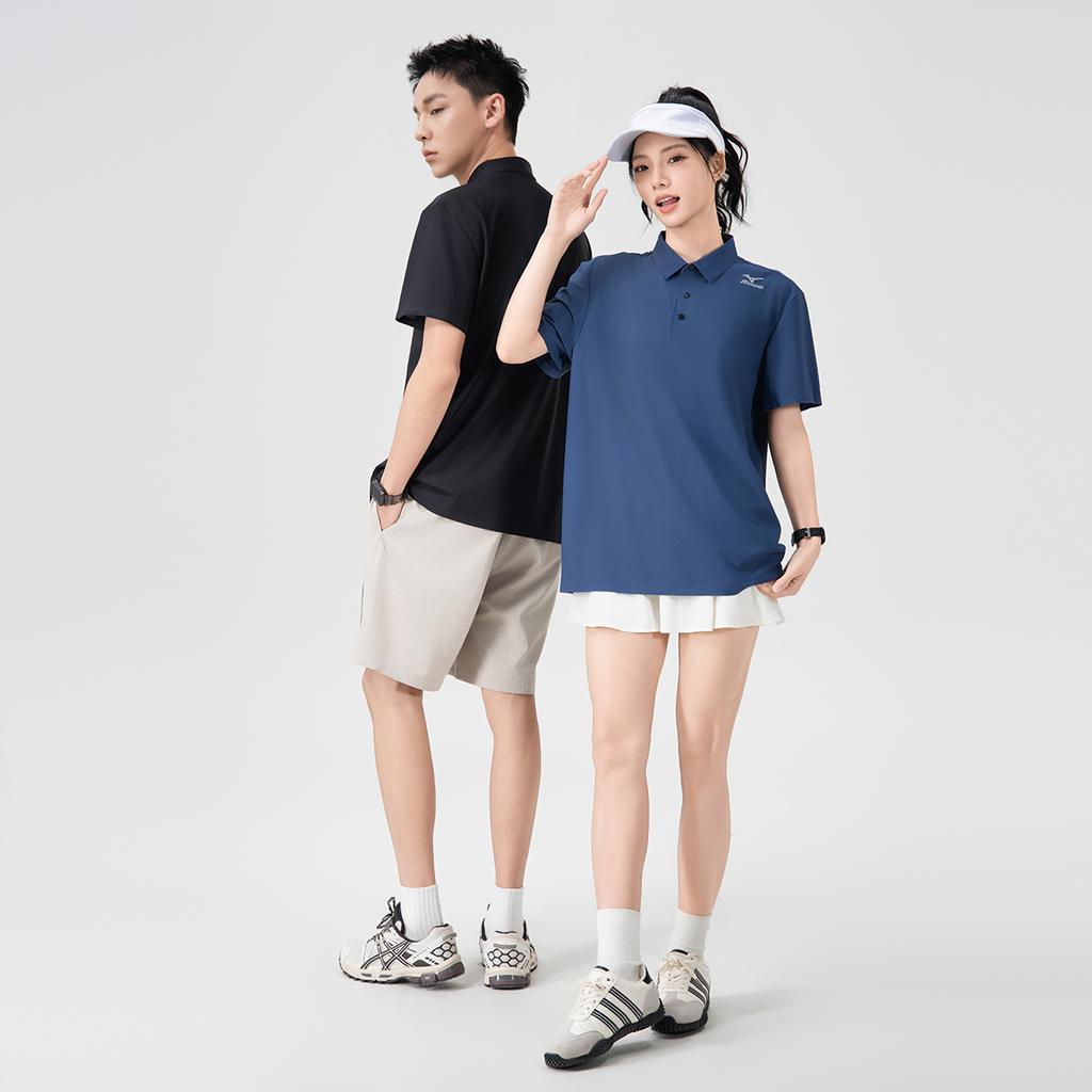 Mizuno Футболки-поло Унисекс Воротник-поло Средняя прямая посадка A2CA2106
