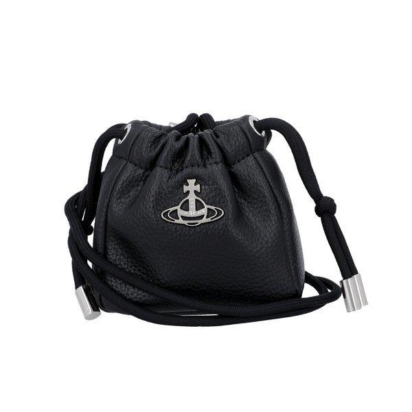 Vivienne Westwood Vegan Bio Green Grain Hillary Micro Bucket Pouch Bag 55040001u