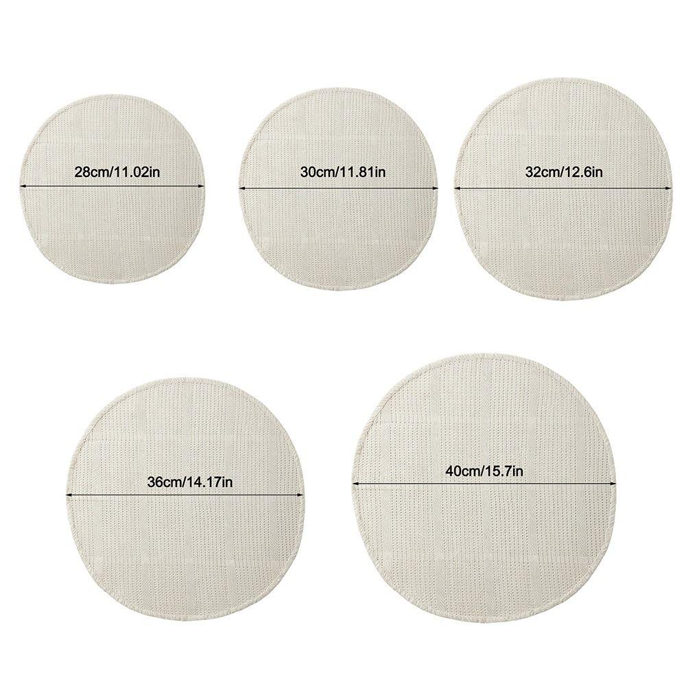 Non-stick Steaming Liner Cotton Steamer Mat New Round Steamer Cloth Rice Steaming