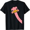 Cute Ostrich Bird Peeking Side Funny Ostrich T-Shirt.jpg