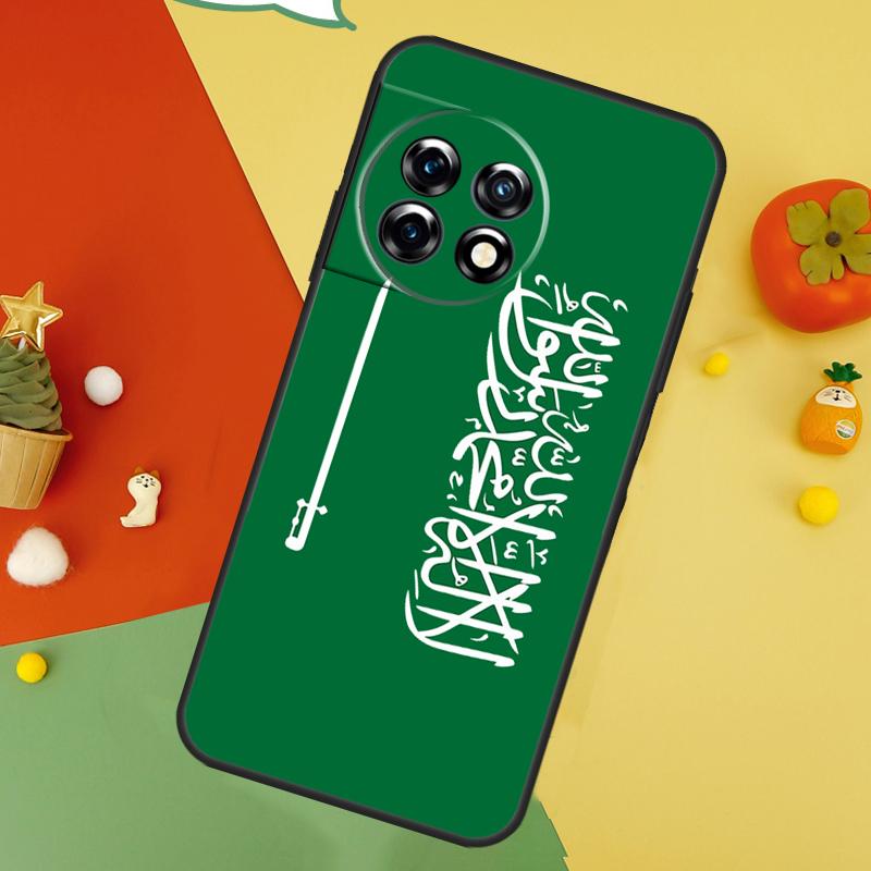 Чехол с флагом Королевства Саудовская Аравия для OnePlus 9 10 Pro 11 12 13 15 13T 13R 12R 10T 8T Nord 5 CE 2 3 4 Lite N20 N30