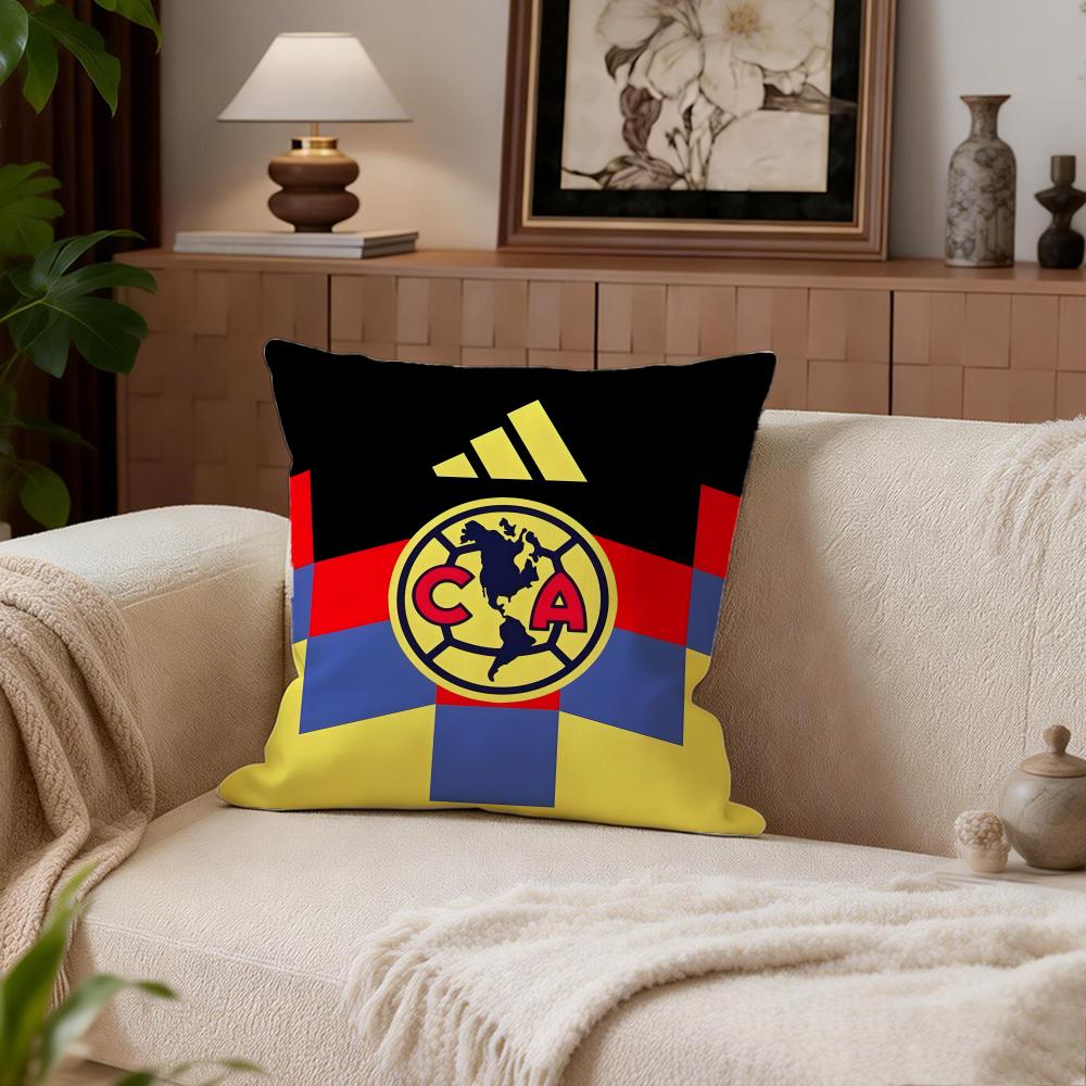 F-Football Club America Cushion Cover Cushion Cover Set 4Pcs 50X50 45X45 40X40 Pillowcase Decorative Sofa Home Decor