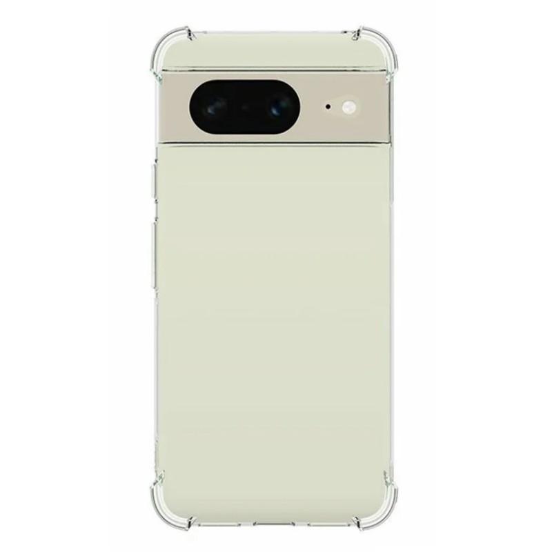 Прозрачный ТПУ чехол для Google Pixel 8 WANLONFENG TM Серия 2.0мм Задняя крышка для телефона