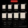 Большой марлевый фильтр-пакет из чистого хлопка для специй, чая, супов и ножных ванн