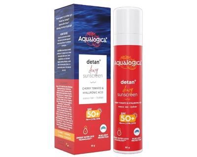 Aqualogica Detan+ Увлажняющий легкий солнцезащитный крем 50 г