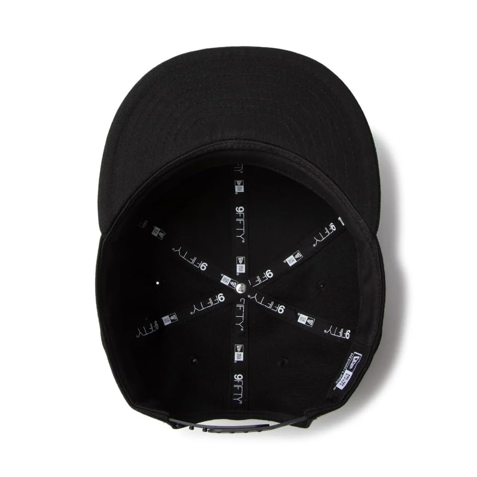 Кепка 9FIFTY Металлическая пластина Золото 950 МЕТАЛЛИЧЕСКАЯ ПЛАСТИНА ЧЕРНЫЙ ЗОЛОТОЙ 251 14388580 NER36C7642 [New Era] Черный/Металл M/L