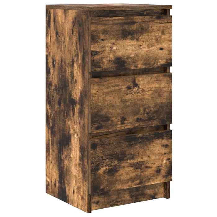VidaXL Buffet Smoked Oak 37.5x35x76 Cm Engineered Wood 861728
