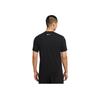 Nike Dri-Fit Logo Print Solid Crew Neck Short Sleeve T-Shirt Men Tops Black DR7582-010
