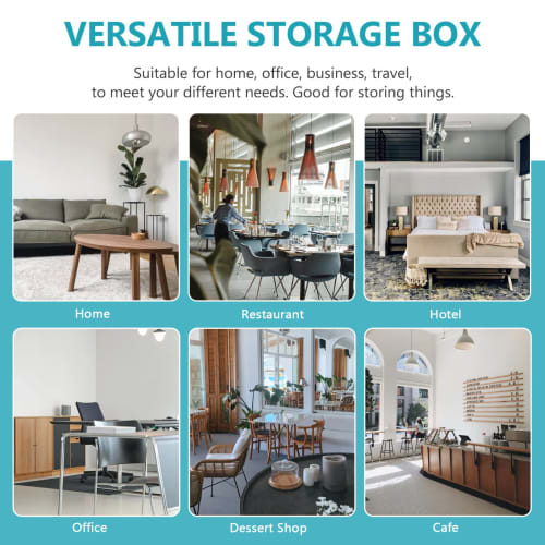 NUOLUX Aluminum Tool Case with Block Cushion, 28x37x7.5cm, Waterproof Protective Attache Case, Toolbox, Tool Storage Case, Suitable for Valuables, Cos