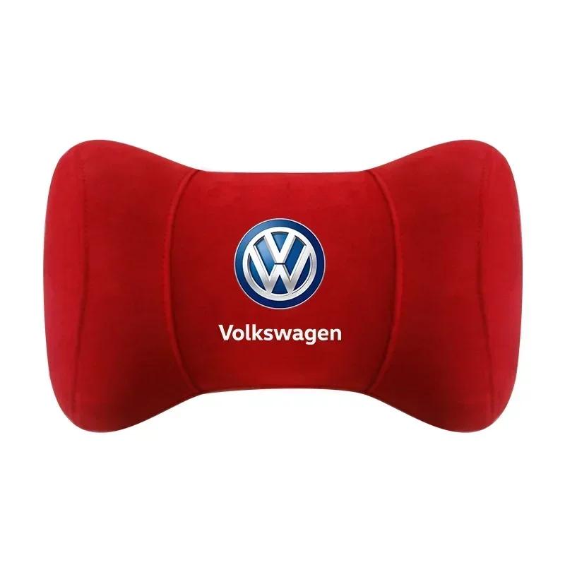 VW GTI GOLF 2026 Горячее для VW VOLKSWAGEN Подушка для подголовника сиденья автомобиля из пены с эффектом памяти для Volkswagen Golf 8 TAYRON X Touareg TACQUA