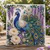 Cute Animal Themed Craft Faux Pearl Art DIY Kit, Painting Relaxing Stress Relief Handiwork 3D Flowers Crafting Kit for Adults, Home Wall Decor