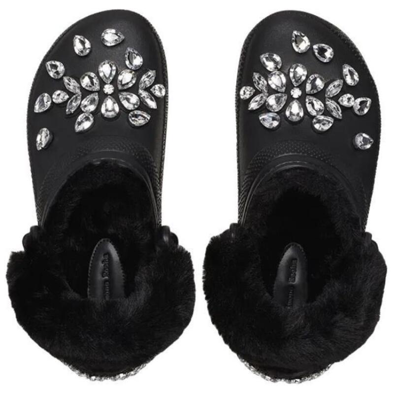 SIMONE ROCHA x Crocs Легкие туфли с отверстием для надевания на пятке Женские Черные