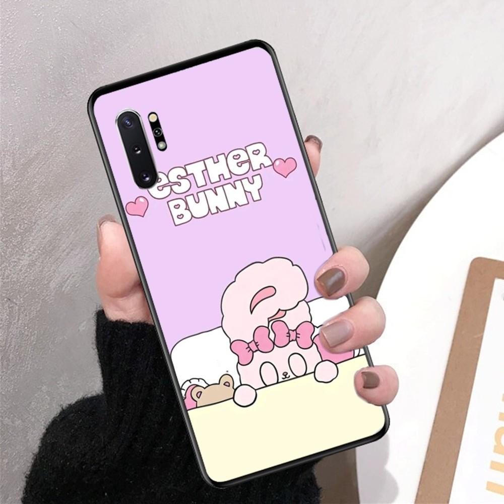 Милый Чехол Esther Bunny для Телефона Samsung Note 8 9 10 20 Pro Plus Lite M 10 11 20 30 21 31 51 A 21 22 42 02 03