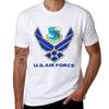 Strategic Air ComUnisexd (SAC) Crest T-Shirt Athletic Fit Sports Short Sleeve Top