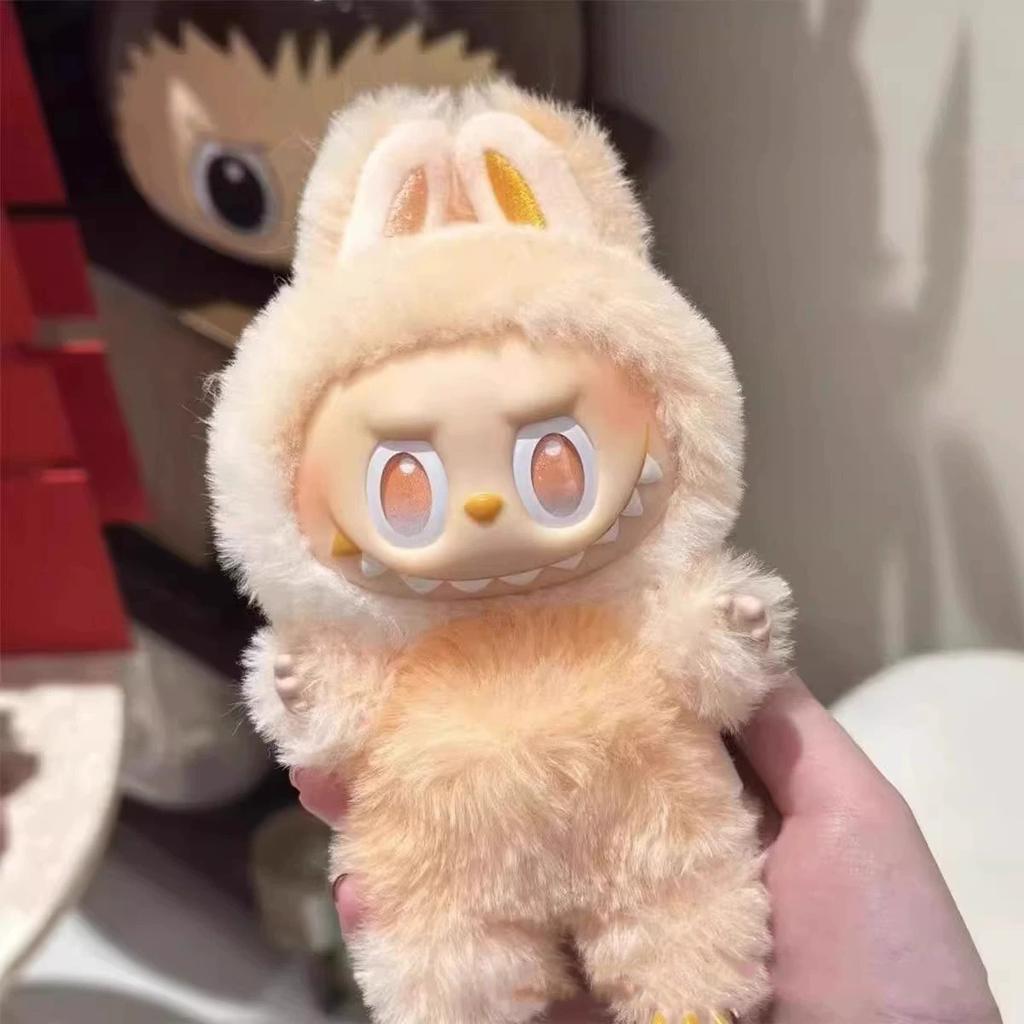 Мультяшный стиль Ткань Лабу Третье поколение Склад Плюшевая игрушка Подвеска, Супер милая сумка, Подвесной аксессуар для автомобиля