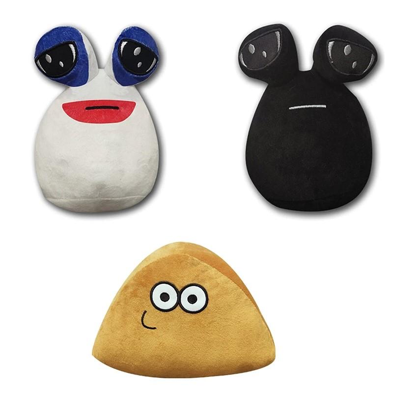 Game My Pet Alien Pou Плюшевая игрушка Furdiburb Emotion Alien Plushie Мягкая кукла Pou 22 см