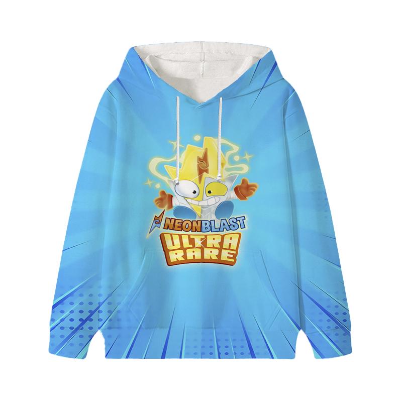Superzings Hoodies Kazoom Kids 3D Print Hoodie Boys Girls Streetwear Sweatshirt Kids Harajuku Pullover Clothing
