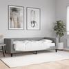 VidaXL Daybed with Mattress Light Grey 90x190 Cm Fabric 3196570